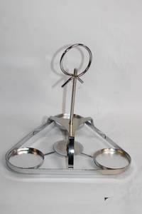 lot 59 image: Metal Cupcake Holder Stand with 3 Circular Plates