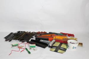lot 166 image: Collection of Vintage Model Train Cars and Accessories