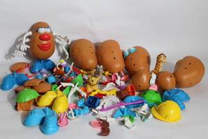 lot 172 image: Mr. Potato Head Toy Set with Assorted Parts and Accessories