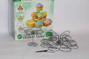 lot 177 image: Wilton Cupcakes N More Dessert Stand for 23 Cupcakes
