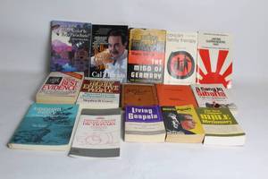 lot 242 image: Collection of Books on History, Religion, and Self-Help