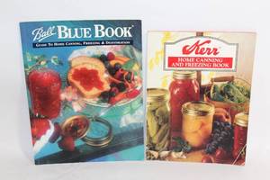 lot 337 image: Set of 2 Home Canning and Freezing Guide Books