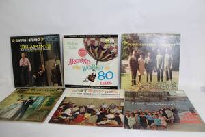 lot 406 image: Collection of Vintage Vinyl Records Featuring Belafonte, Soundtracks, and More