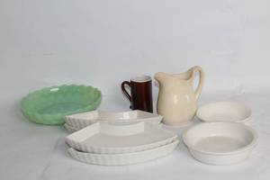 lot 491 image: Assorted Ceramic and Porcelain Dishware Collection