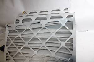 lot 286 image: Lot of 4 HVAC Air Filters 16 x 25 x 4