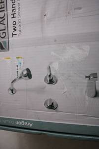 lot 299 image: GLACIER BAY Aragon Collection Tub and Shower Set