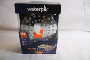 lot 311 image: Waterpik PowerPulse Shower Head with Multi Settings