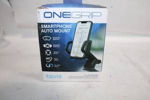 lot 458 image: OneGrip Smartphone Auto Mount with Universal Swivel Design