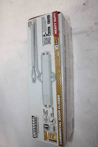 lot 466 image: Universal Hardware Heavy Duty Commercial Door Closer, Size 1-5