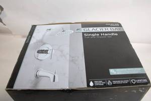 lot 473 image: Glacier Bay Dorind Collection Single Handle Tub and Shower Set
