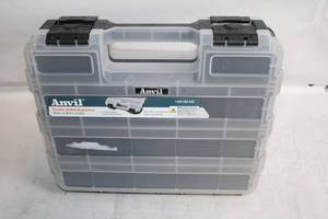 lot 478 image: Anvil Double-Sided Organizer with Customizable Dividers