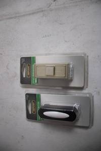 lot 255 image: Set of 2 Defiant Wireless Push Button Doorbells