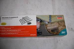 lot 258 image: Simpson Strong-Tie Deck Tension Tie Installation Kit DTT2Z