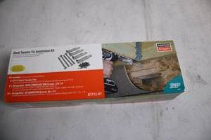 lot 260 image: Simpson Strong-Tie DTT1Z Deck Tension Tie Installation Kit