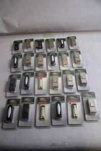 lot 265 image: Collection of 20 Assorted Defiant Wired and Battery Push-Buttons