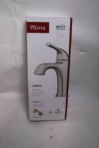 lot 21 image: Pfister Ladera Brushed Nickel Single-Handle Lavatory Faucet