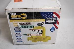 lot 25 image: Wayne WaterBUG Multi-Flo Submersible Water Removal Pump