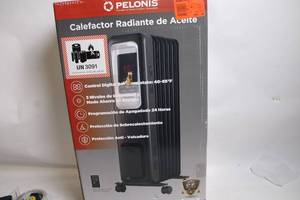 lot 26 image: Pelonis Digital Oil-Filled Radiator Heater, Model HO-0280