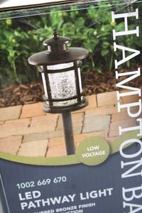 lot 34 image: Hampton Bay Low Voltage LED Pathway Light