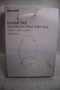 lot 74 image: Brondell EcoSeat S101 Non-Electric Bidet Toilet Seat