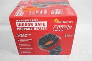 lot 85 image: Mr. Heater Little Buddy Indoor Propane Heater 3,800 BTU