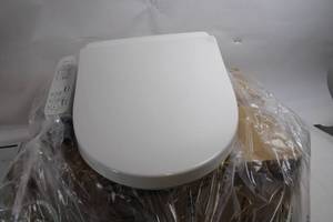lot 89 image: Unopened High-Tech Bidet Toilet Seat with Control Panel