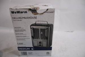 lot 103 image: WeWarm Deluxe Milkhouse Utility Heater 1500 Watts