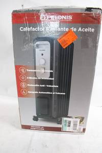 lot 116 image: Pelonis Oil-Filled Radiator Heater with Adjustable Thermostat