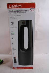 lot 124 image: Lasko Bladeless Ceramic Heater with Remote Control