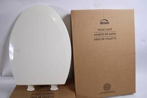lot 136 image: Closed Front Bemis Toilet Seat with Box