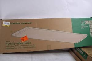 lot 166 image: Lithonia Lighting TruWrap Wide Large Light Fixture 48-inch