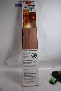 lot 171 image: CedarSafe Natural Cedar Closet Liner