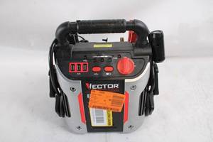 lot 183 image: Vector Portable Power Station and Jump Starter with USB Ports