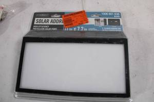 lot 188 image: Everbilt Solar Address Light with Polysilicon Solar Panel