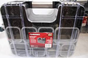 lot 196 image: Husky Double Sided Organizer with Removable Dividers
