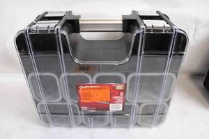 lot 202 image: Husky Lockable Storage Box with Metal Latches