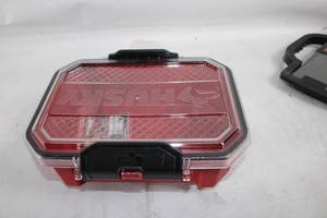 lot 217 image: Husky Small Parts Organizer with Clear Lid