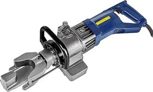 lot T-191-BL image: 900W Electric Rebar Bender,Hydraulic Rebar Bending Maching 58 Inch #5 16mm Portable Hydraulic Electric Rebar Steel Bender Bending Machine Bending Angle 0-130° With Positioning Bolt