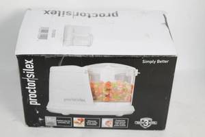 lot 22 image: Proctor Silex 1.5 Cup Food Chopper - Boxed