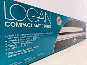 lot 56 image: New in Box LOGAN Compact Mat Cutter - Model 301