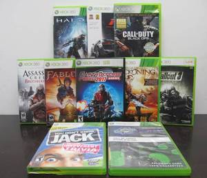 lot 21 image: Lot of XBOX 360 Video Games