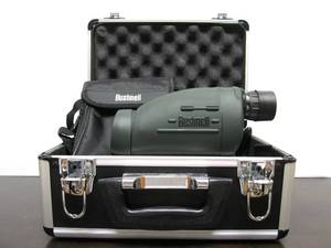 lot 28 image: Like-New or Brand New BUSHNELL Spotting Scope wCase & Tripod Stand