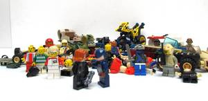 lot 30 image: Group of Lego Mini Figures & other Lego Items