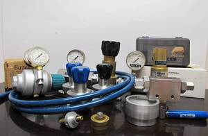 lot 50 image: Estate Lot of Precision Engineering Equipment Regulators etc