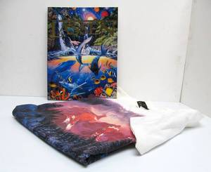 lot 145 image: Christian Riese Lassen (Hawaii Artist) Great Looking Art Book wT-Shirt