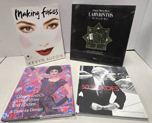 lot 111 image: 4 Brand New Large Coffee Table Books on Design, Fashion etc