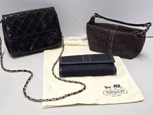 lot 157 image: Genuine COACH & Saks Fifth Avenue Handbags & Billfold