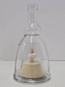 lot 213 image: Working Vintage BOLS Ballerina Bottle Music Box