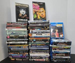 lot 238 image: Lot of Assorted DVDs & Blu-Rays