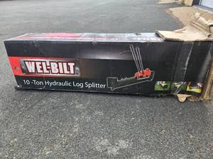 lot 308 image: WEL-BILT 10 Ton Hydraulic Wood Splitter